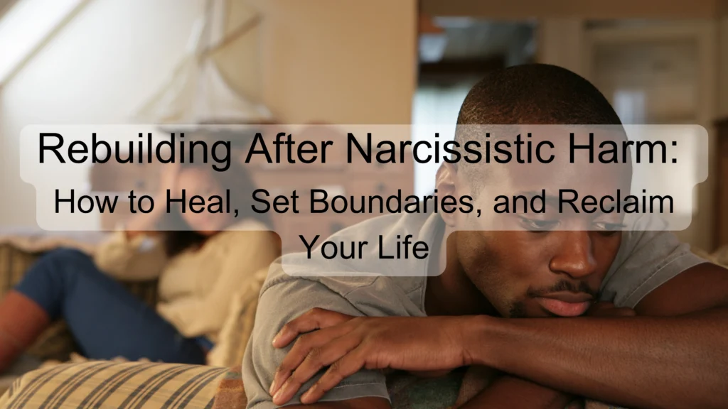Rebuilding After Narcissistic Harm: How to Heal, Set Boundaries, and Reclaim Your Life